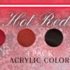 Hot Red 4 Pack